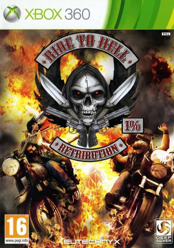 Ride to Hell: Retribution box art for Xbox 360